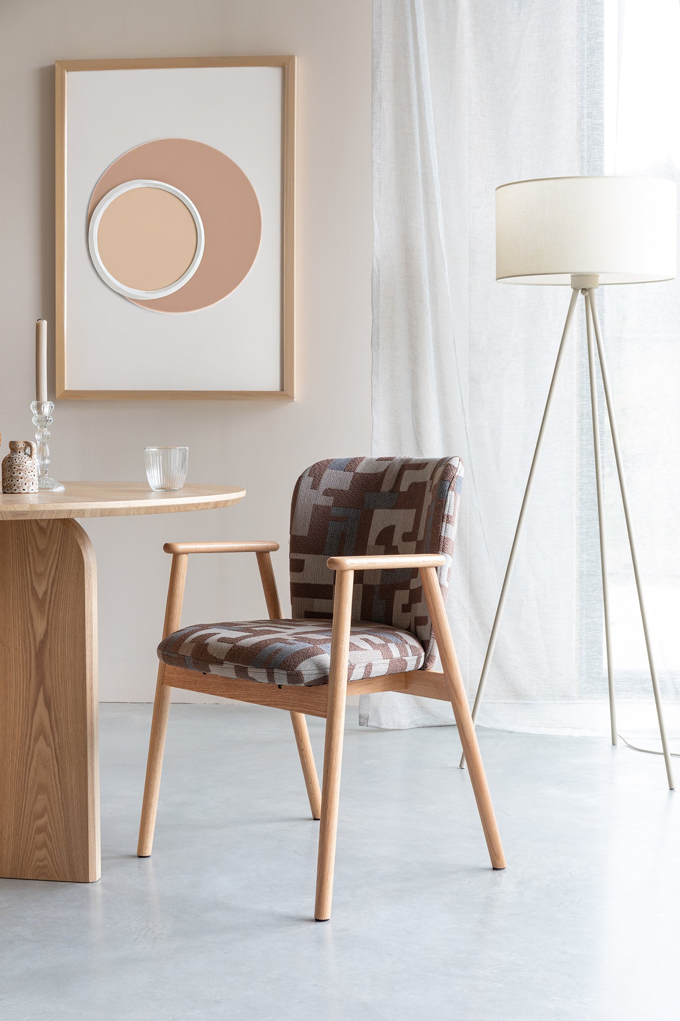 Kenna Brown Armchair
