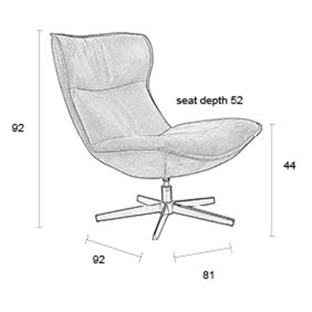 John Lounge Chair - WOO .Design