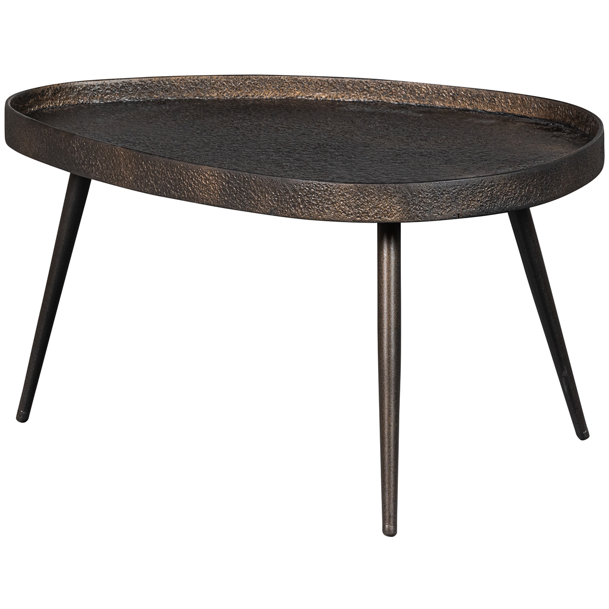 Crude Antique Bronze Side Table (2/Set) - WOO .Design