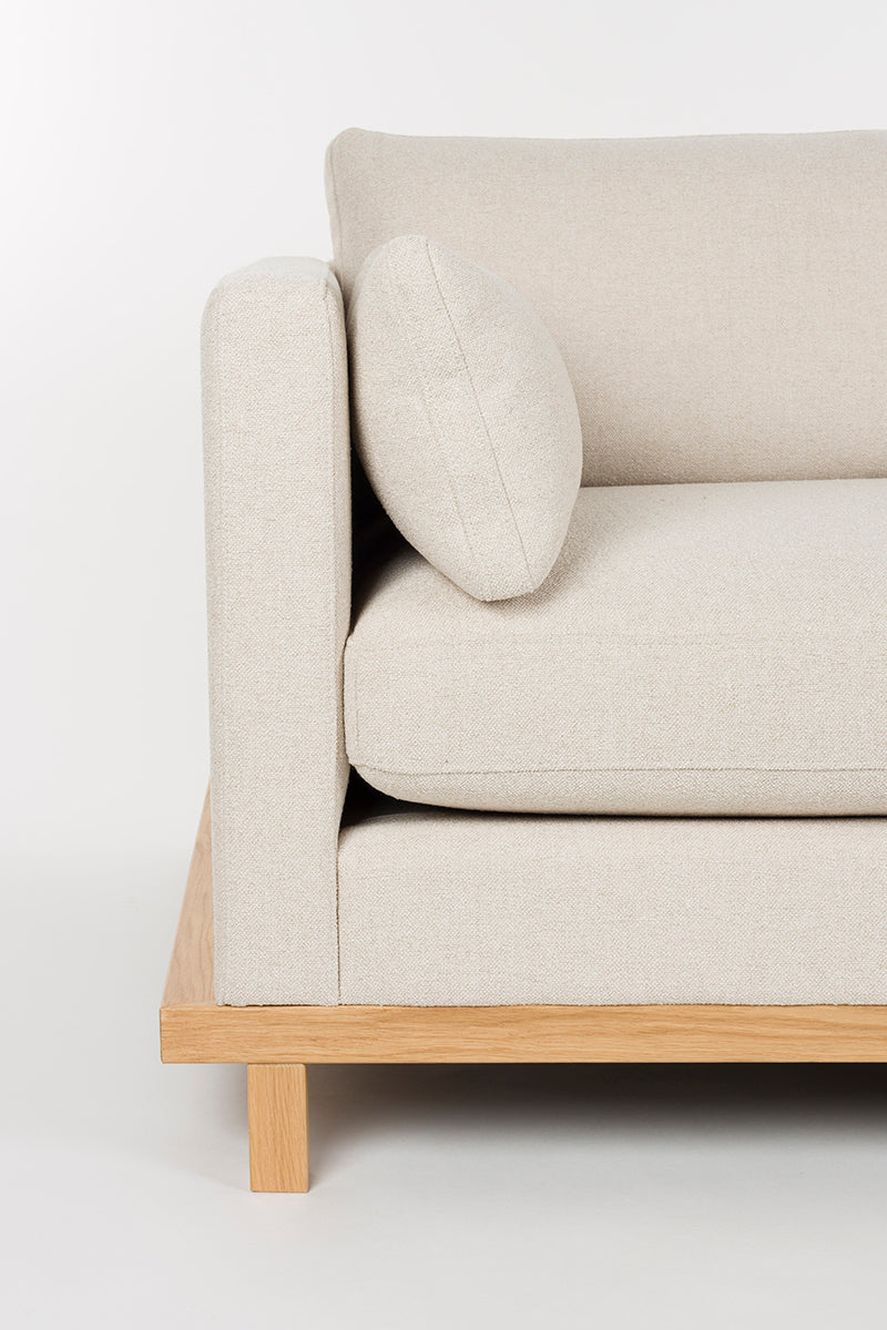 Blossom Sand 3 Seater Sofa
