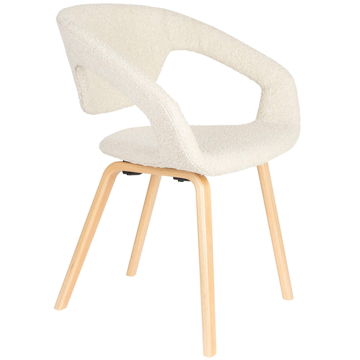 Flexback Boucle Armchair (2/Set) - WOO .Design