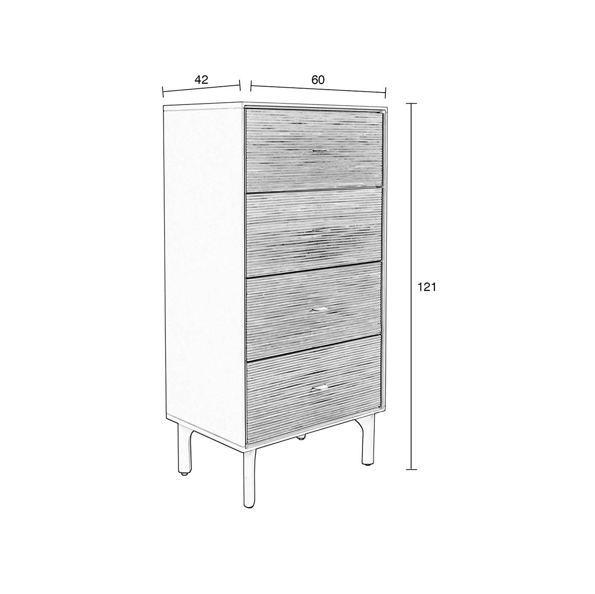 Morning Grey Dresser - WOO .Design