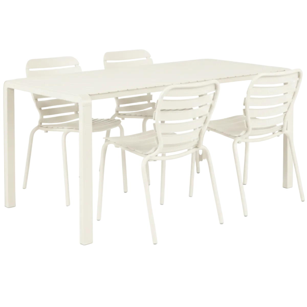 Vondel 168.5 Garden Table Set with Chair