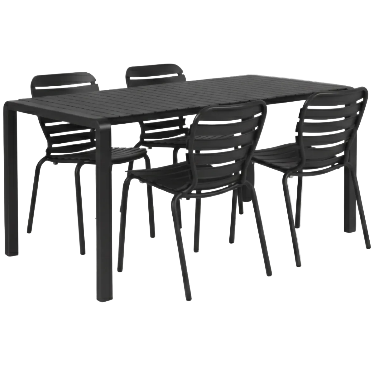 Vondel 168.5 Garden Table Set with Chair