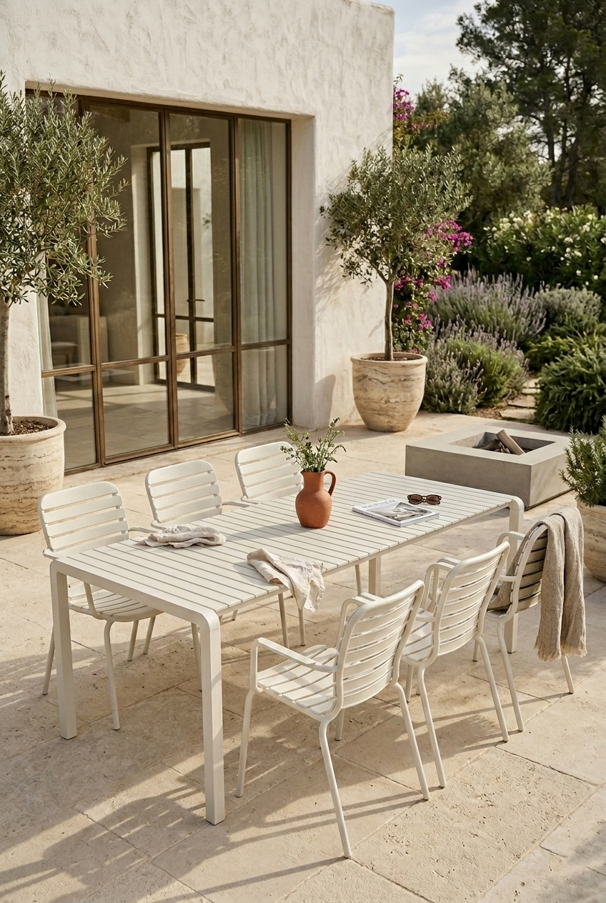 Vondel 214 Garden Table Set with Armchair