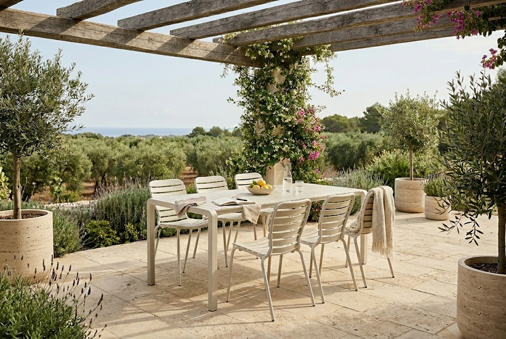 Vondel 214 Garden Table Set with Chair