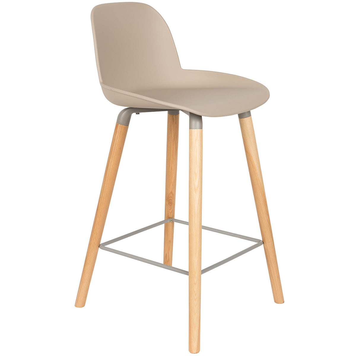 Albert Taupe Kuip Counter Stool (Display)