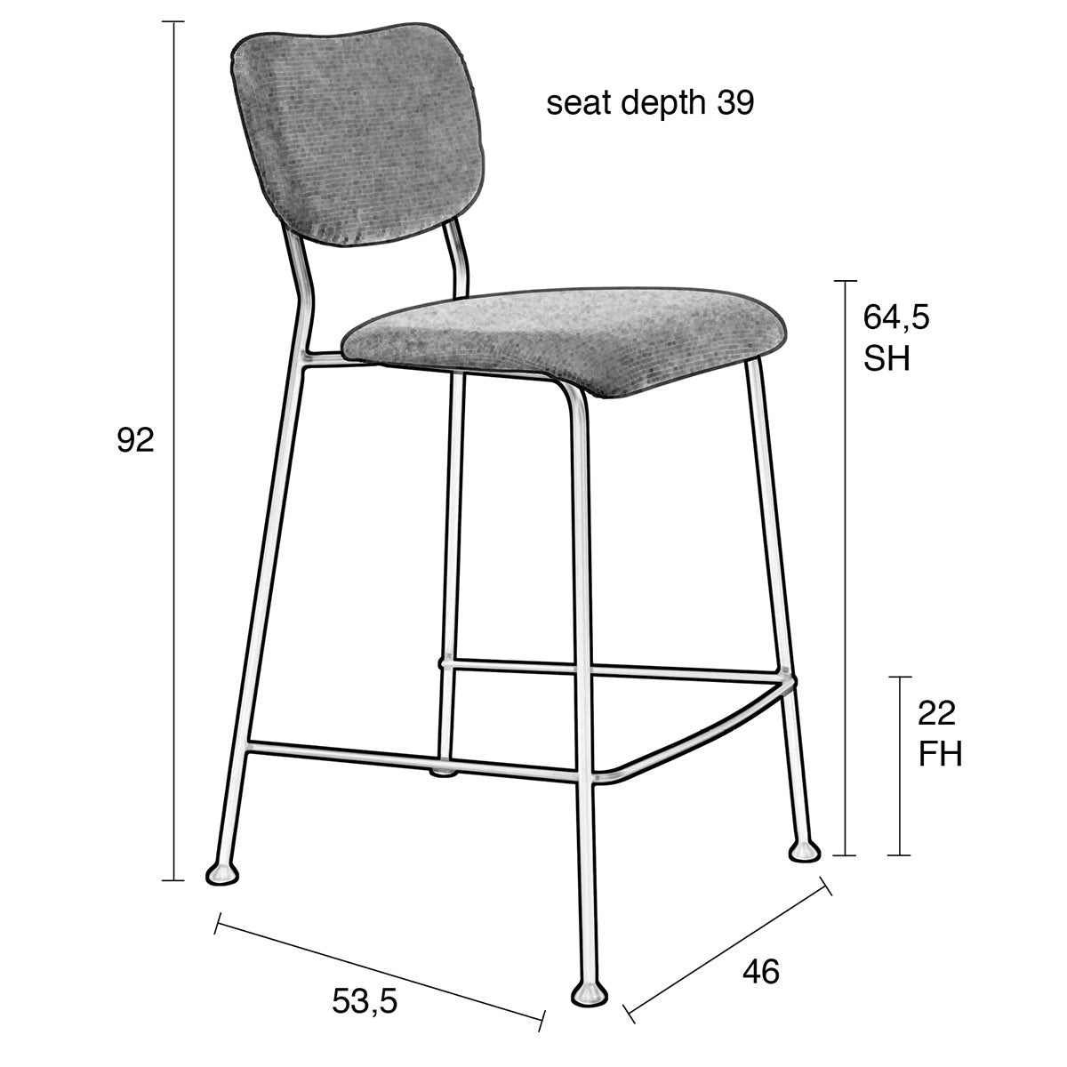 Benson Counter Stool