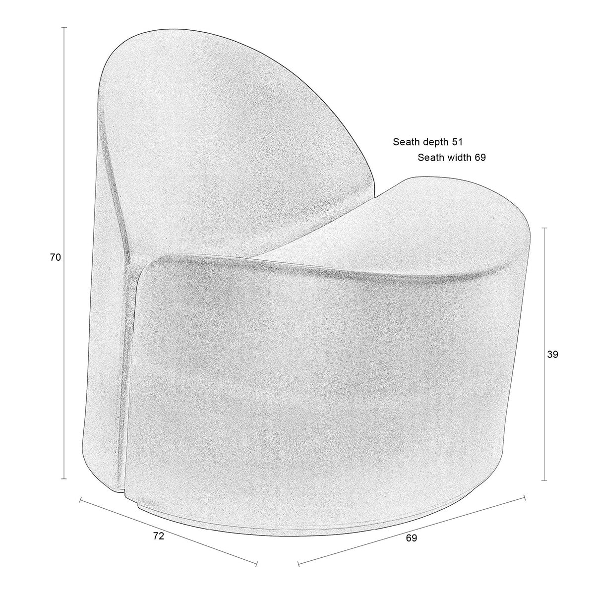 Bloom Lounge Chair - WOO .Design