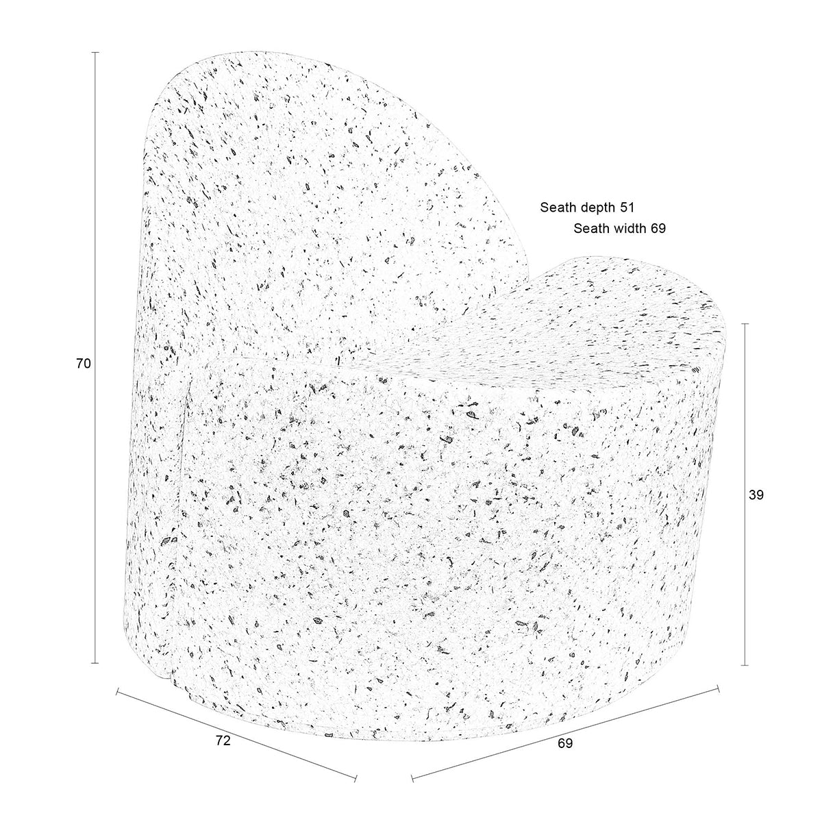 Bloom Lounge Chair - WOO .Design