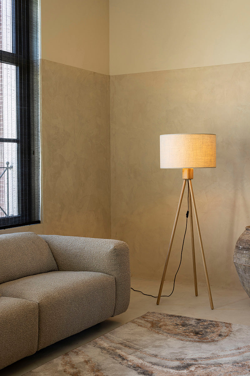Fan Floor Lamp