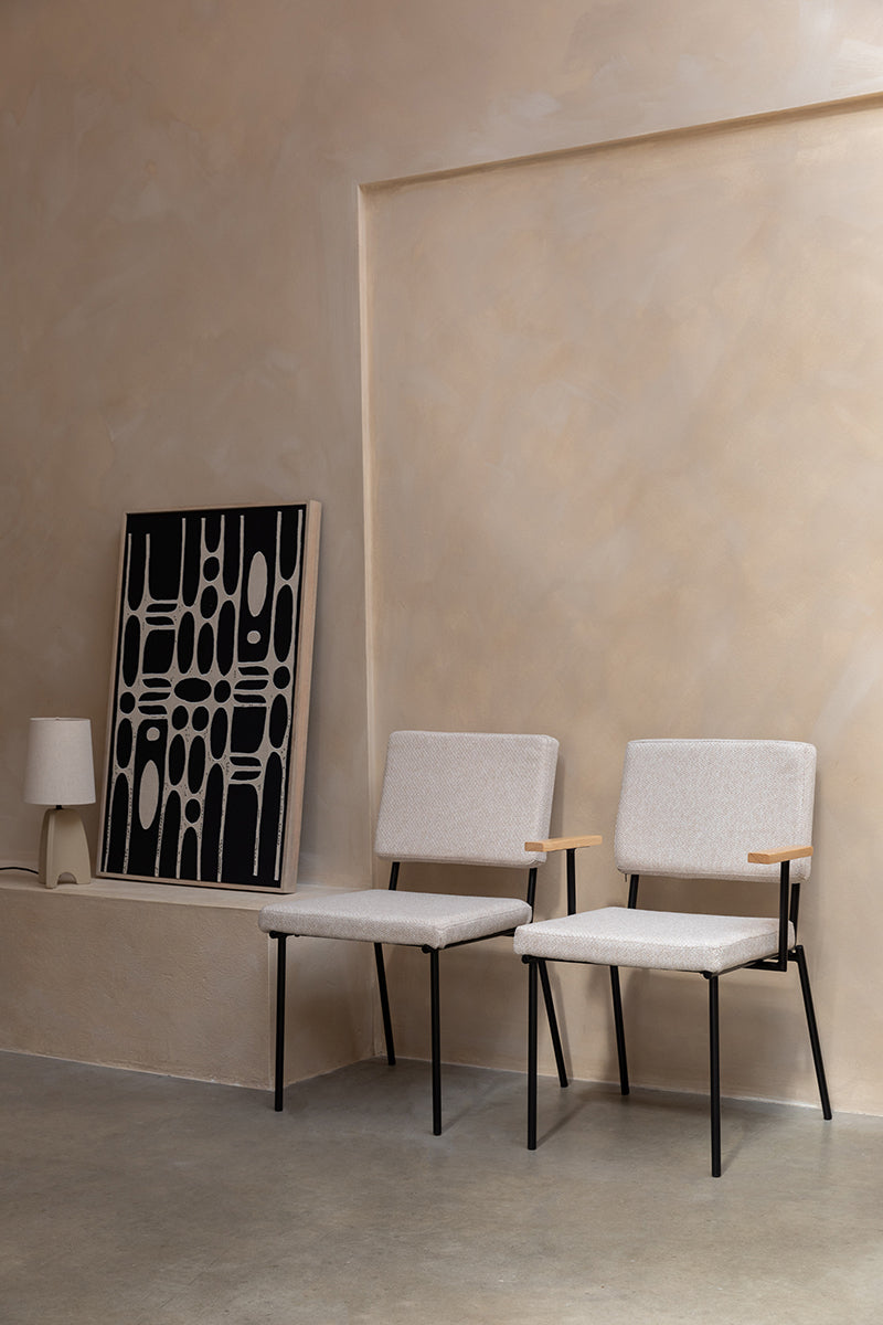 Fellow Off-White Armchair