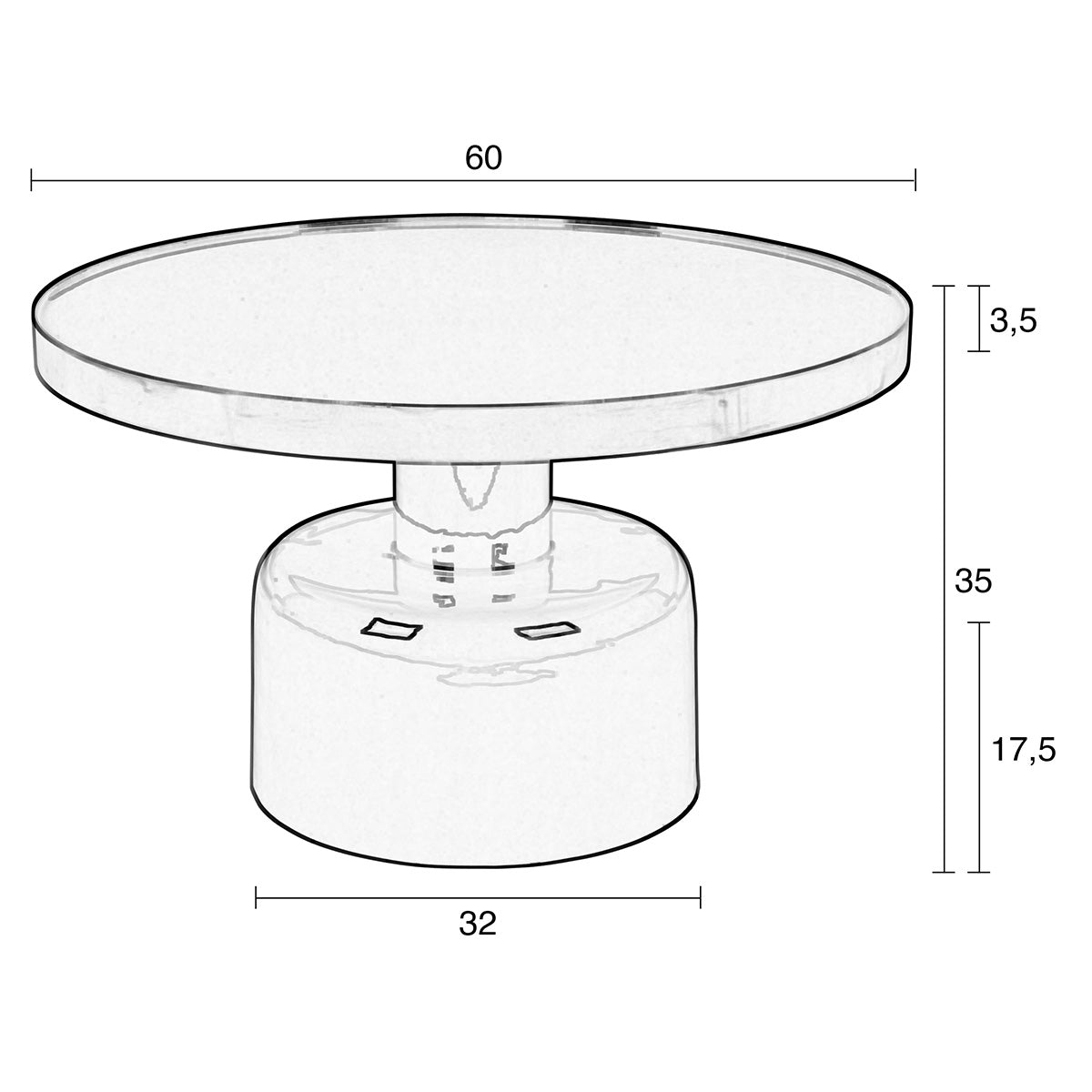 Glam Coffee Table