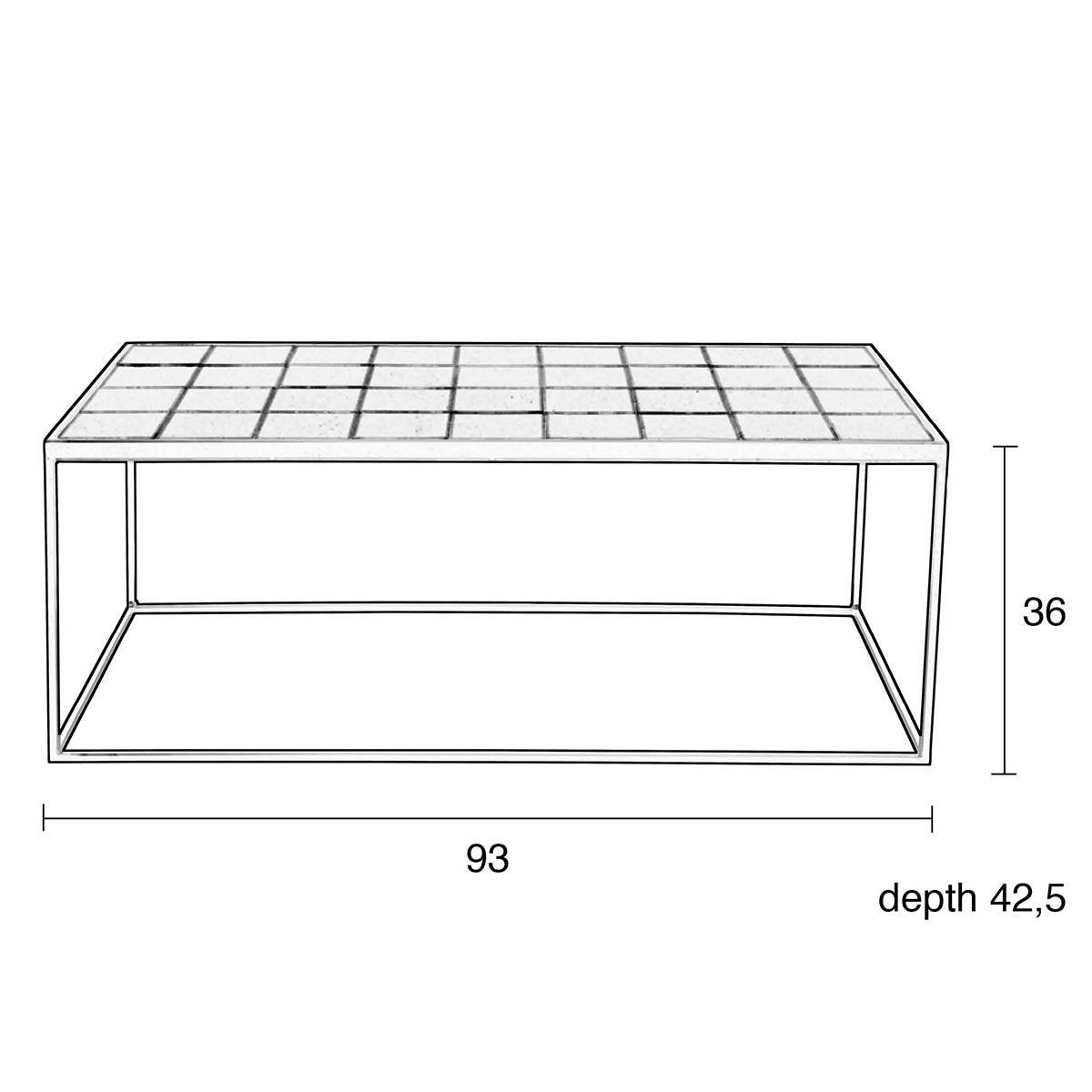 Glazed Coffee Table