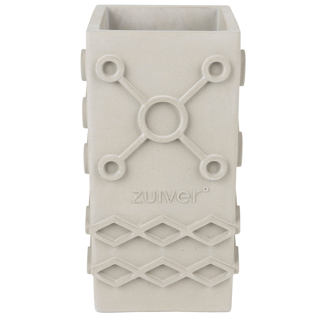 Graphic Square Vase
