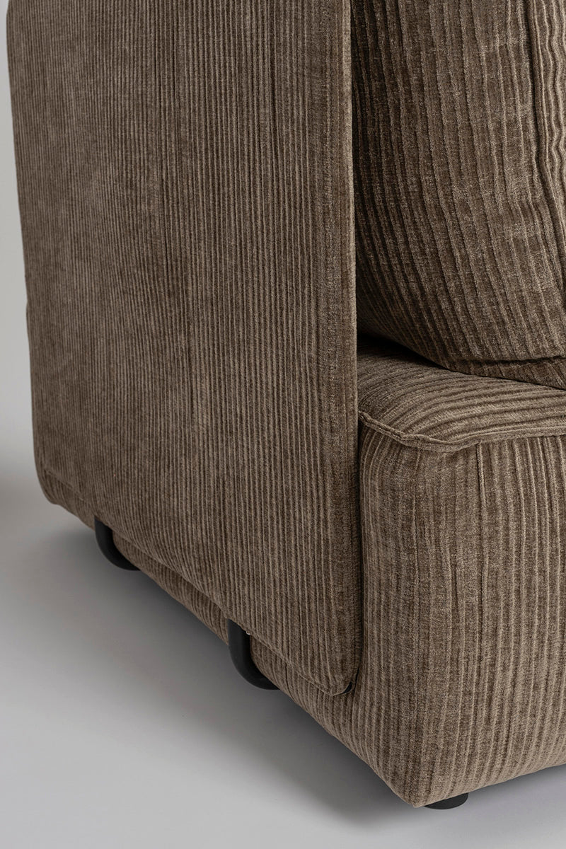 Hunter Moss with Back 1.5 Seater Element Sofa