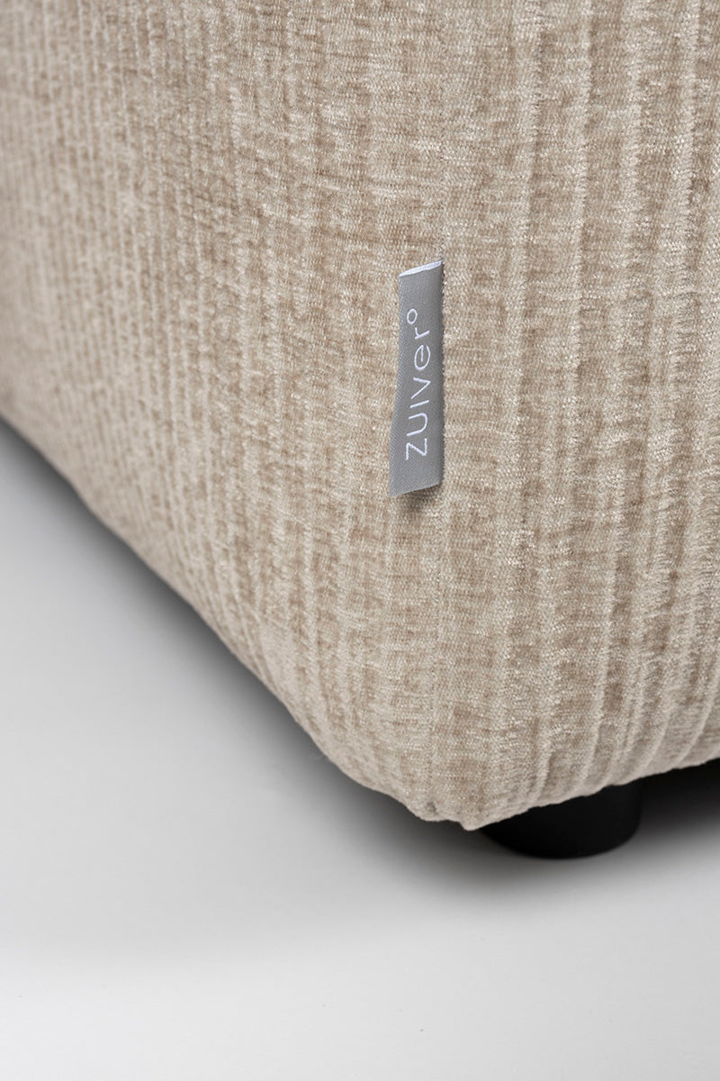 Hunter Sand no Back 1.5 Seater Element Sofa