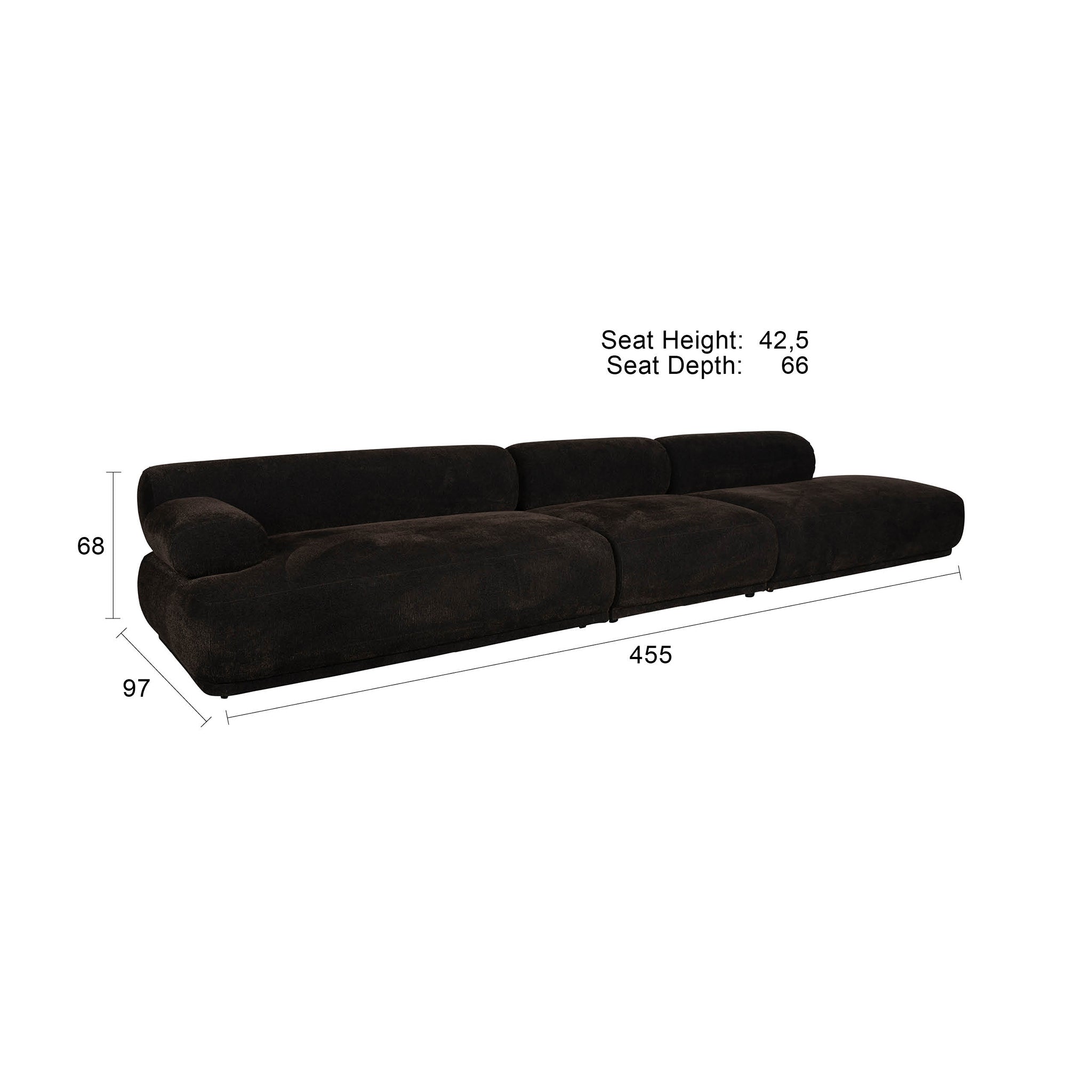 Rembrandt 4.5 Seater Sofa