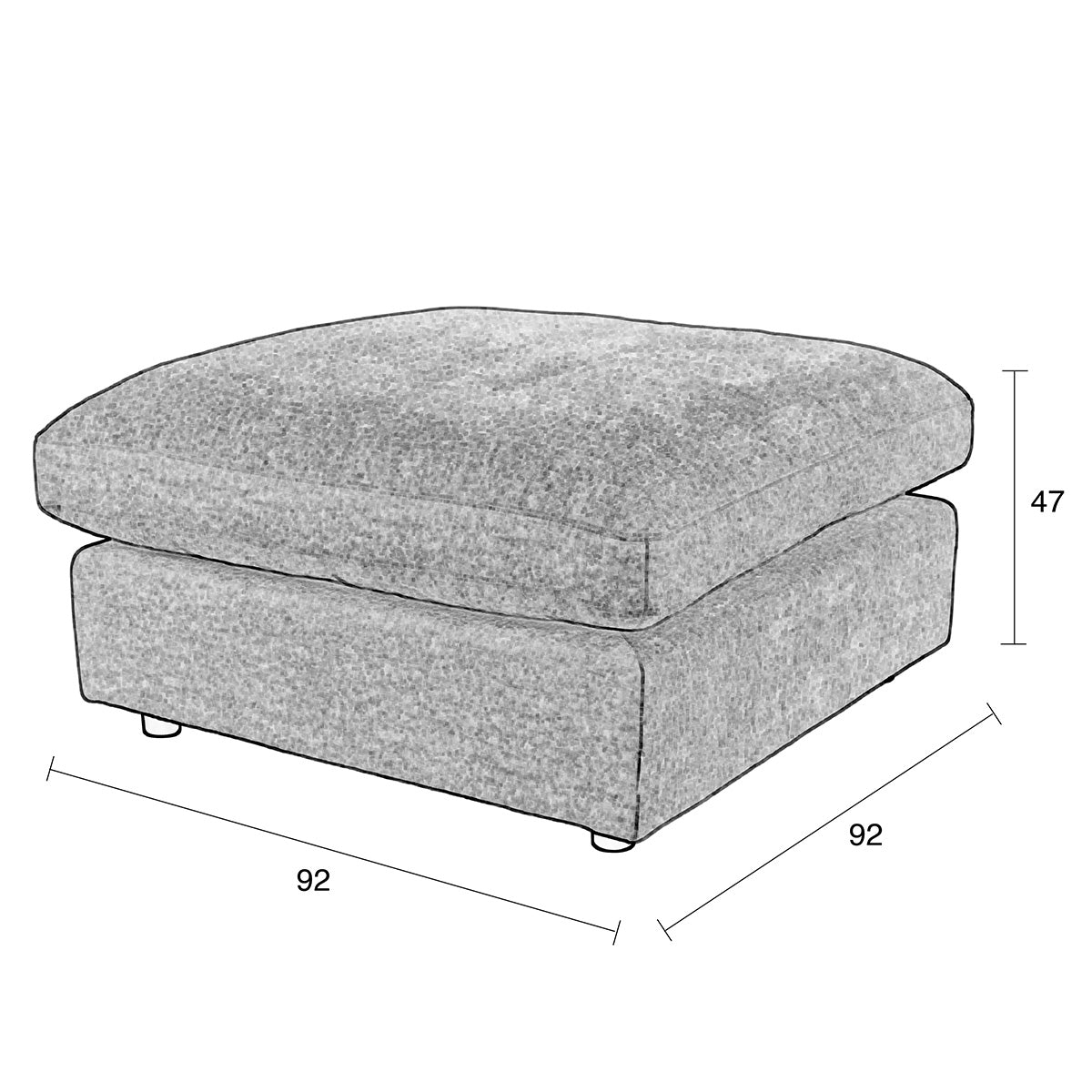Sense Soft Hocker
