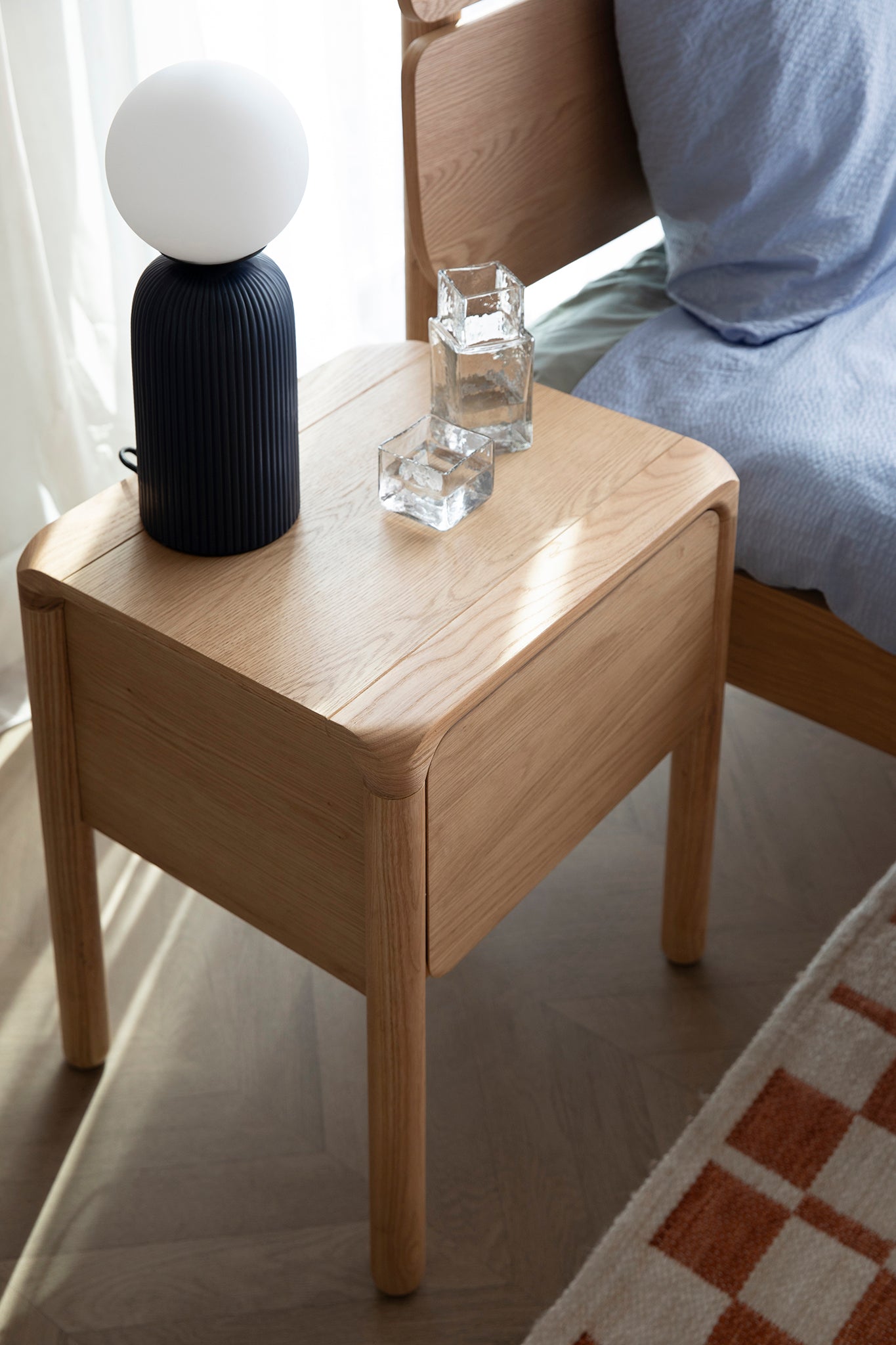 Storm Natural Bed Stand