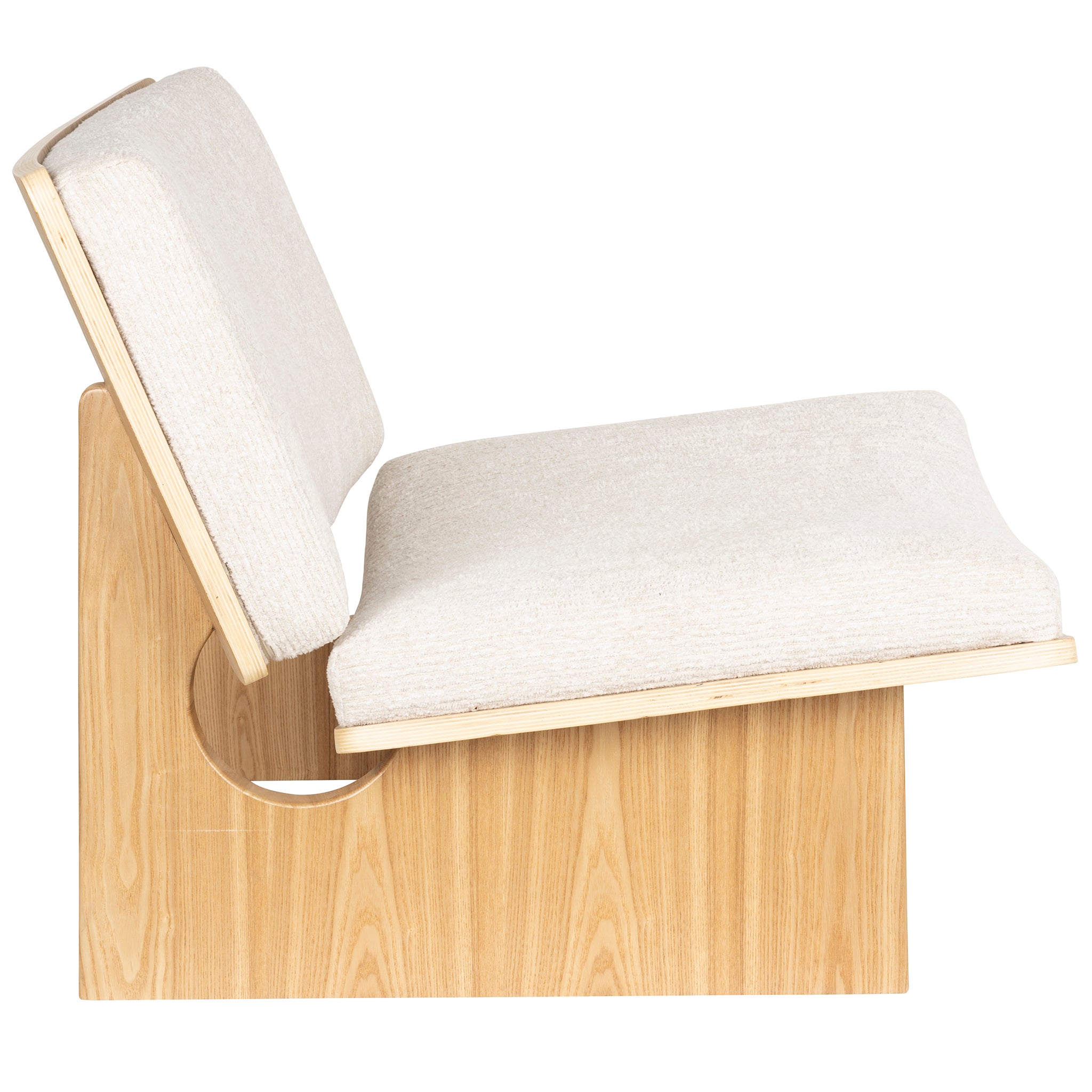Volana Beige Lounge Chair