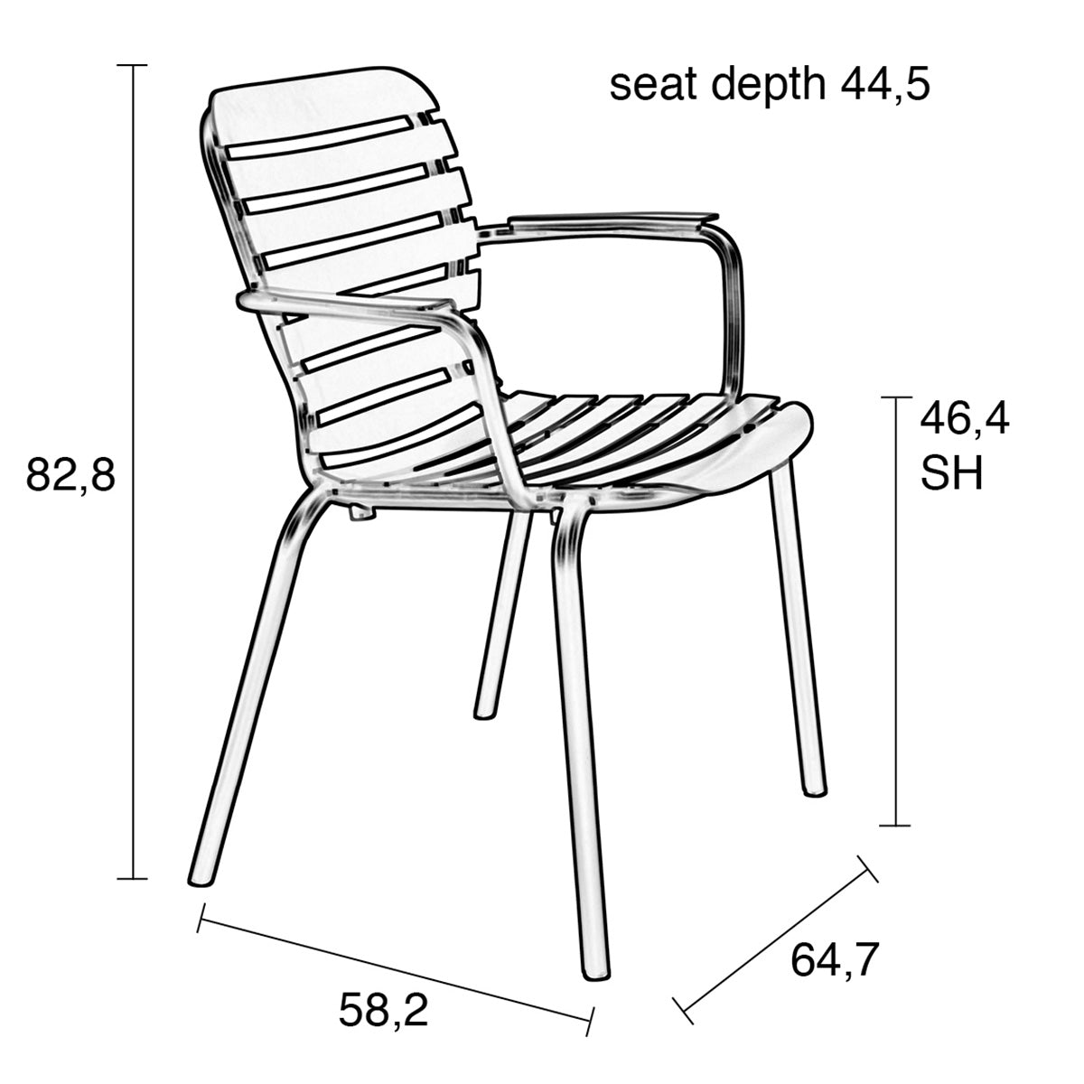 Vondel Garden Armchair
