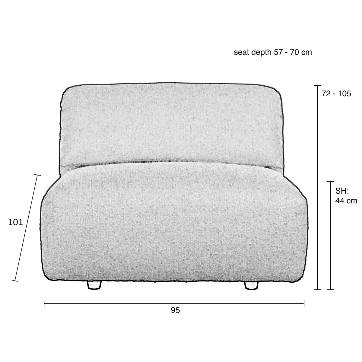 Wings Love Seat