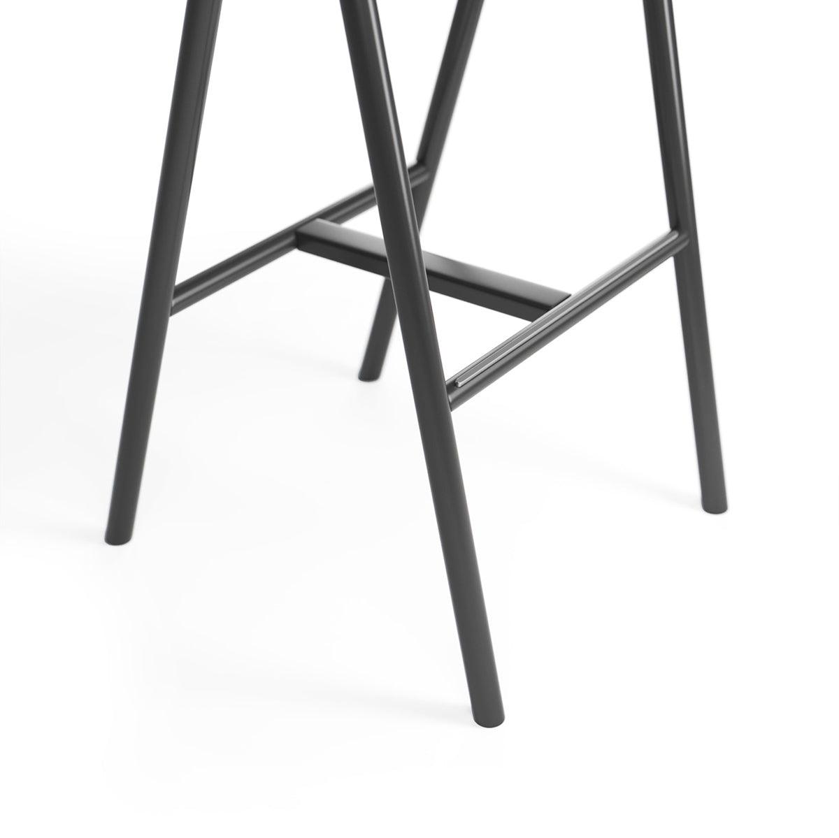 Again Upholstered/Wood Barstool - WOO .Design
