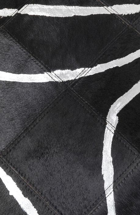 Art Faces Black Leather Carpet - WOO .Design