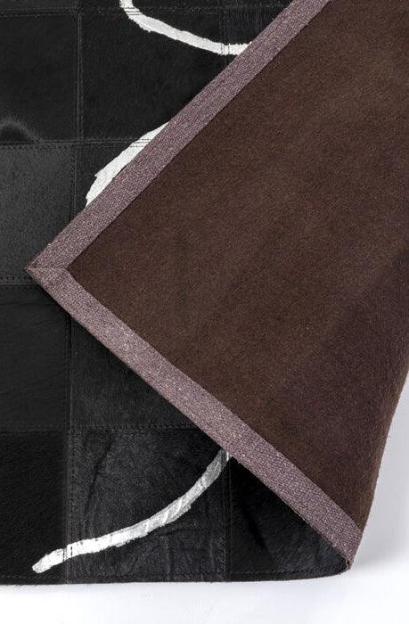 Art Faces Black Leather Carpet - WOO .Design