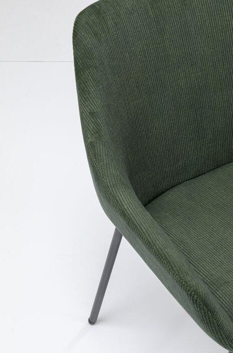 Avignon Corduroy Chair with Armrest (2-Set) - WOO .Design