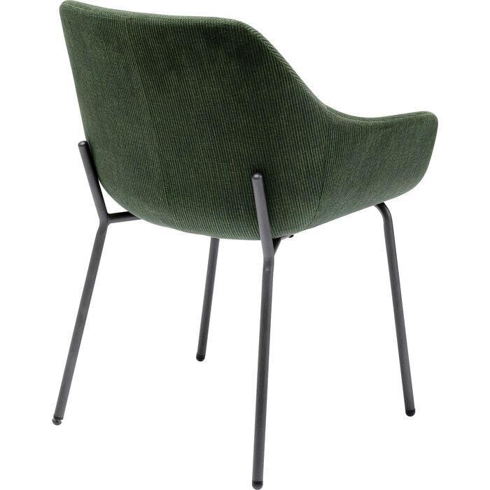 Avignon Corduroy Chair with Armrest (2-Set) - WOO .Design