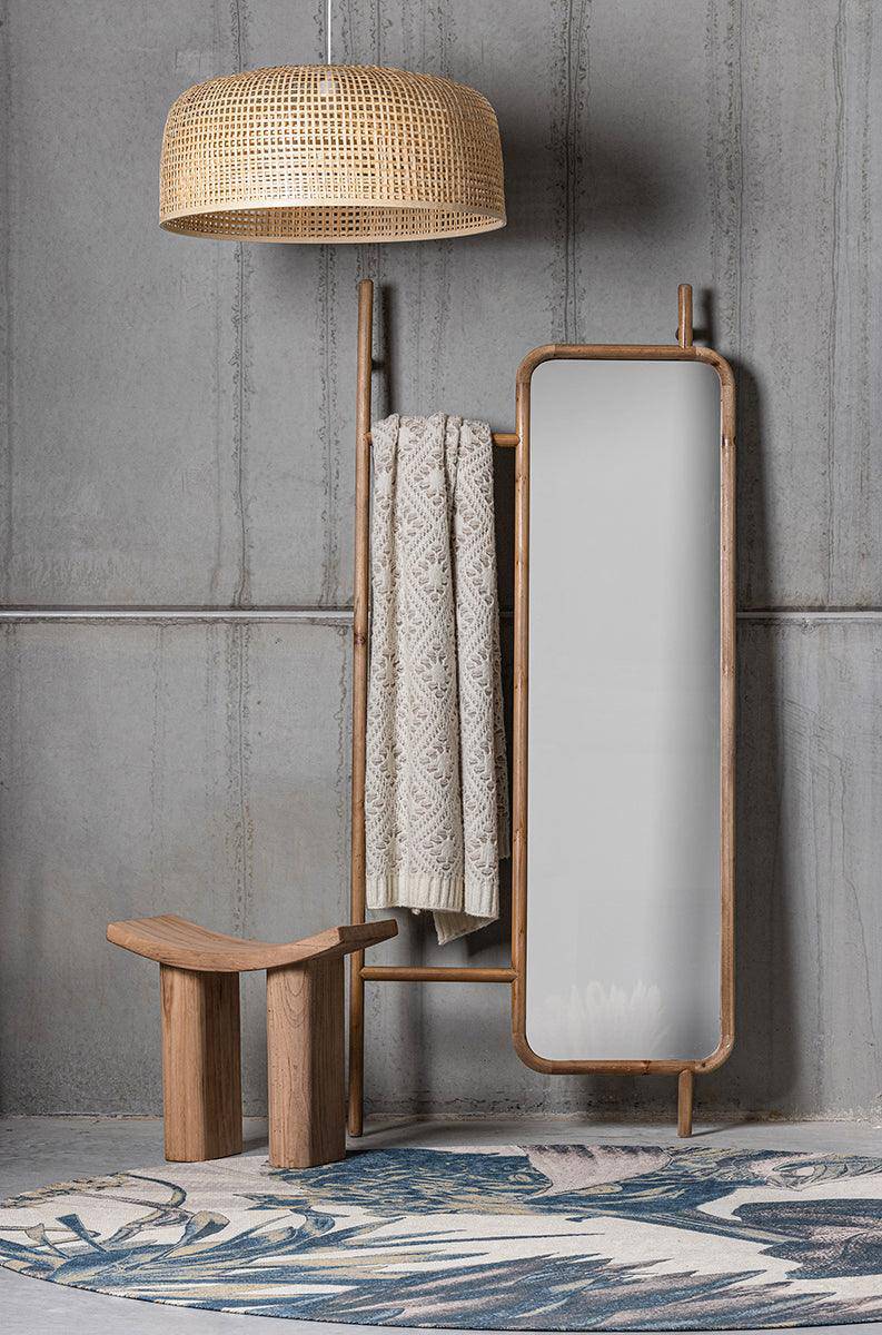 Japan Natural Wood Stool (Display)