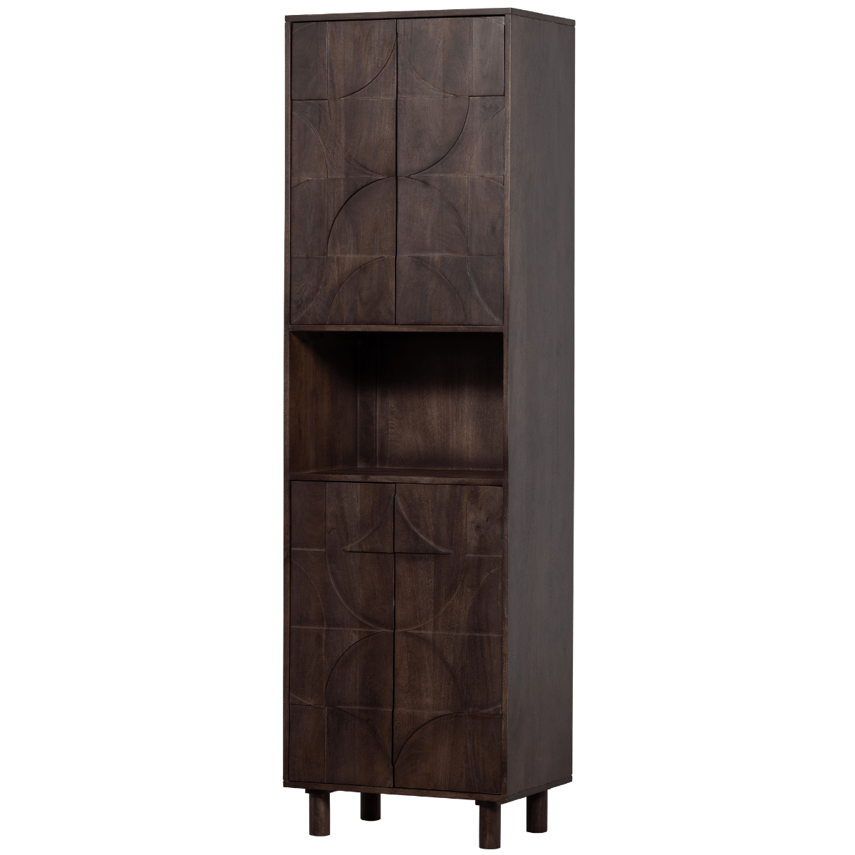 Draw 4 Door Storage Cabinet