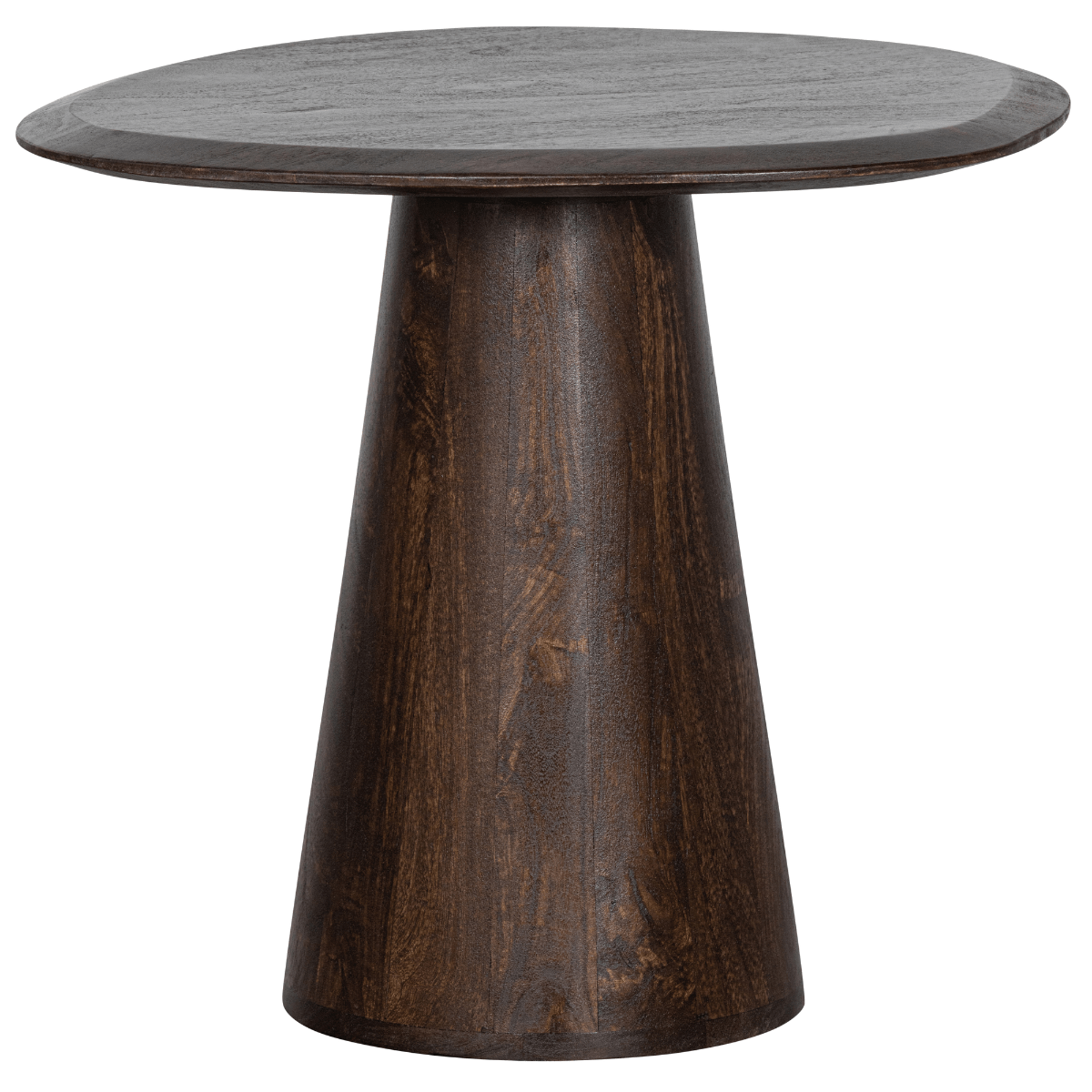 Posture Walnut Mango Wood Side Table