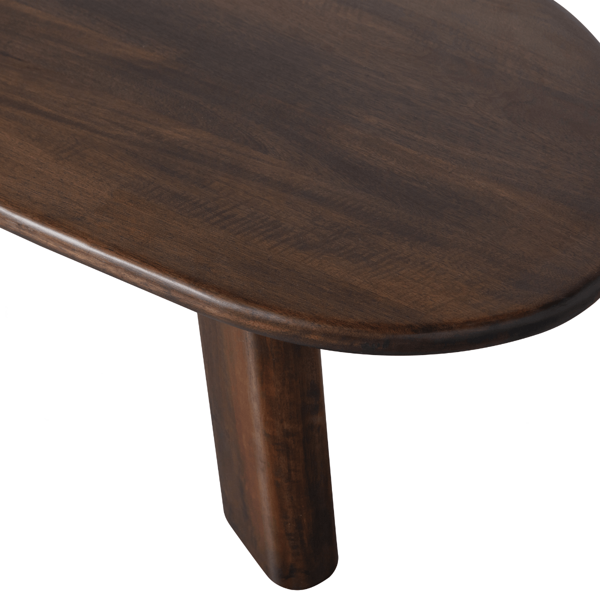 Roundly Mango Wood Coffee Table