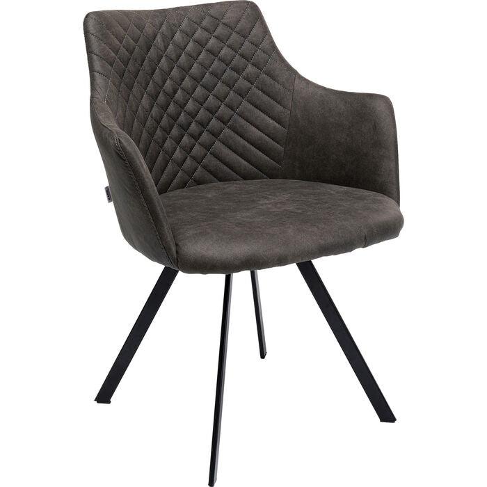 Coco Vintage Leather Swivel Chair - WOO .Design