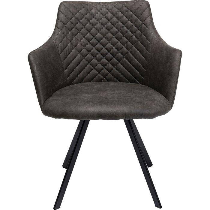 Coco Vintage Leather Swivel Chair - WOO .Design
