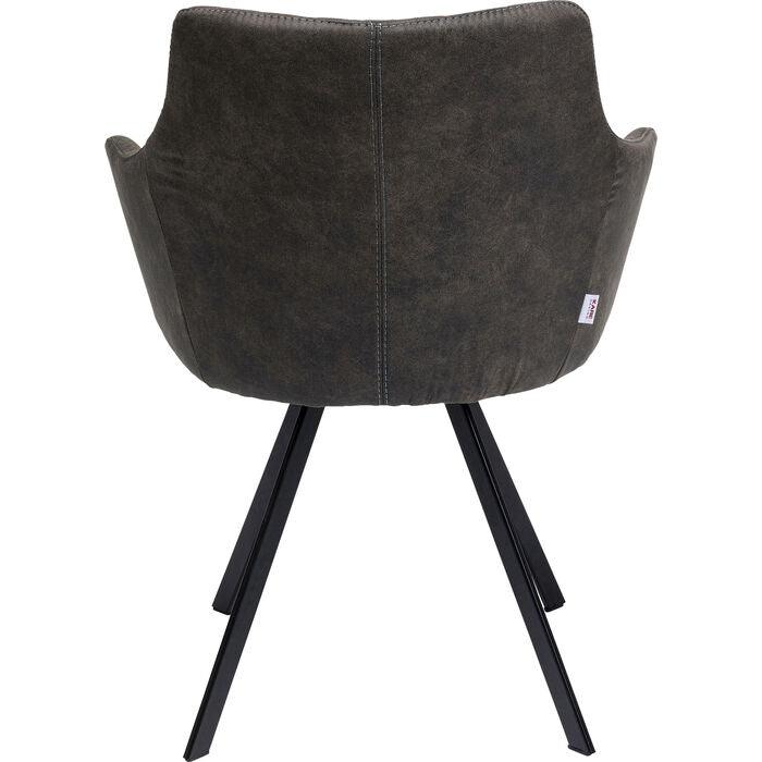 Coco Vintage Leather Swivel Chair - WOO .Design