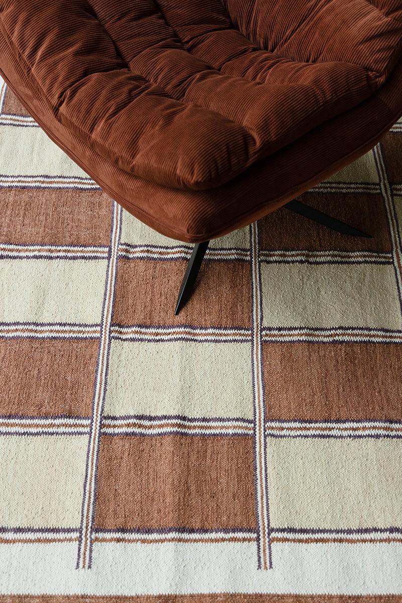 Gambit Beige Cotton Carpet - WOO .Design