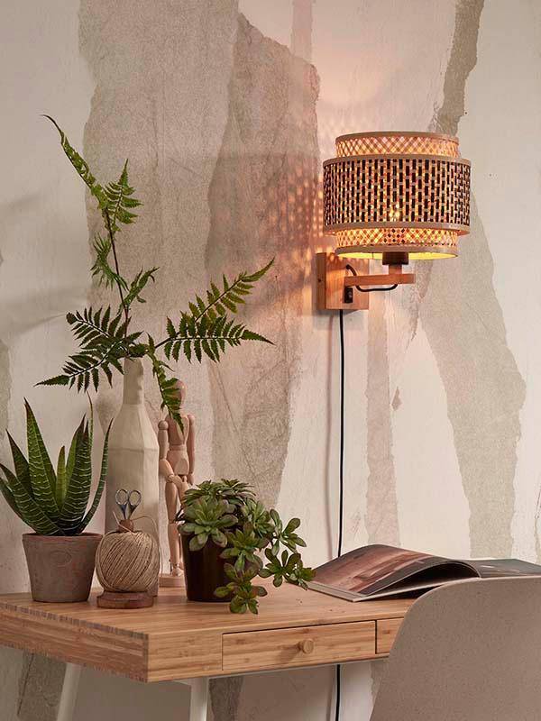 Bhutan Round Wall Lamp