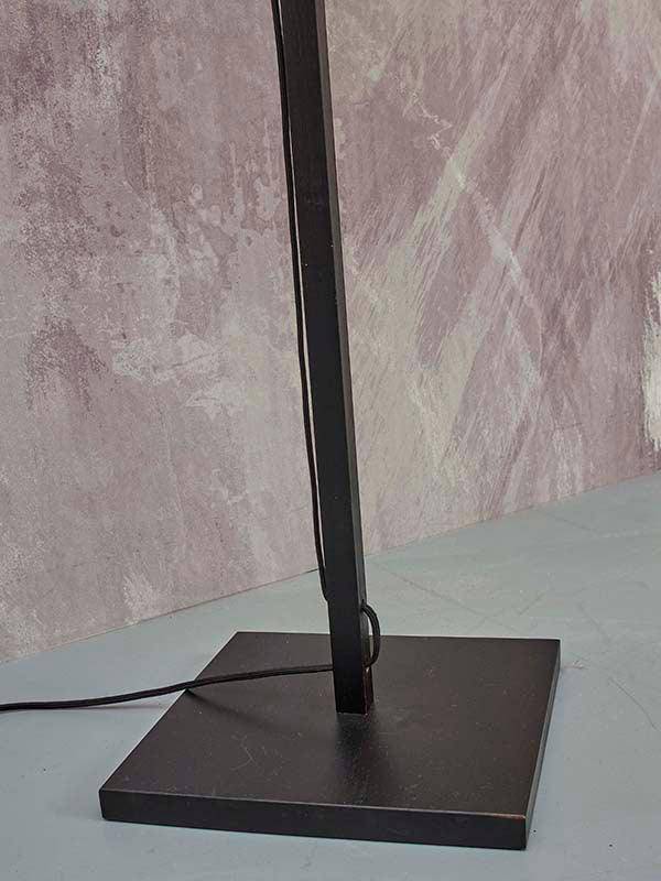 Java Floor Lamp with Shelves