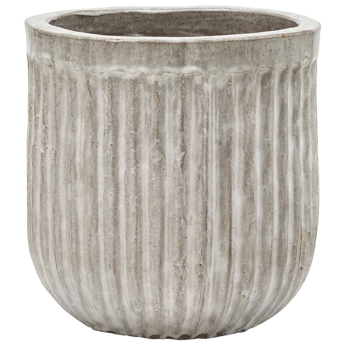 Pharao Grey/Brown Planter (2/Set)