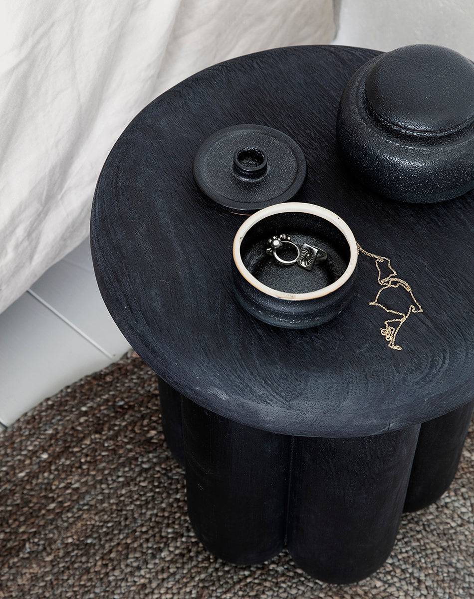 Phant Black Side Table