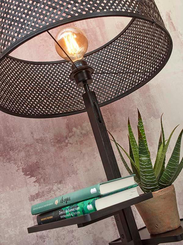 Java Floor Lamp with Shelves - WOO .Design