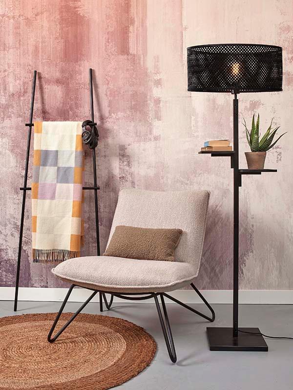 Java Floor Lamp with Shelves - WOO .Design