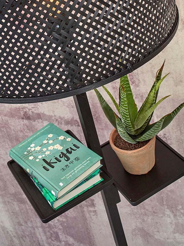 Java Floor Lamp with Shelves - WOO .Design