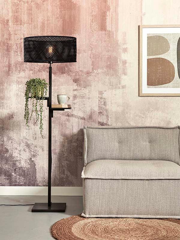 Java Floor Lamp with Shelves - WOO .Design