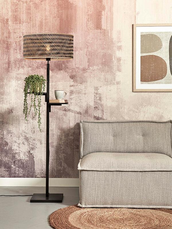 Java Floor Lamp with Shelves - WOO .Design