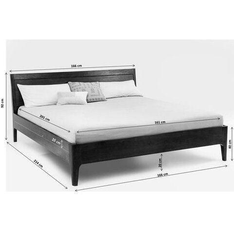 Brooklyn Walnut Wooden Bed